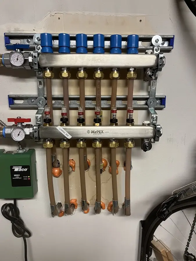 Plumber performing Leak Detection at a residential property in Lake Magdalene